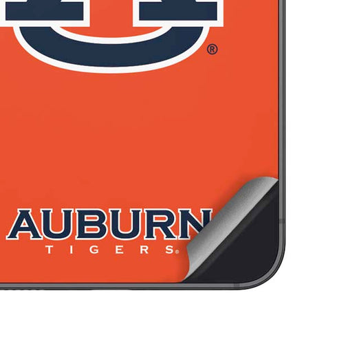 Auburn University Logo Orange Galaxy S25 Skin